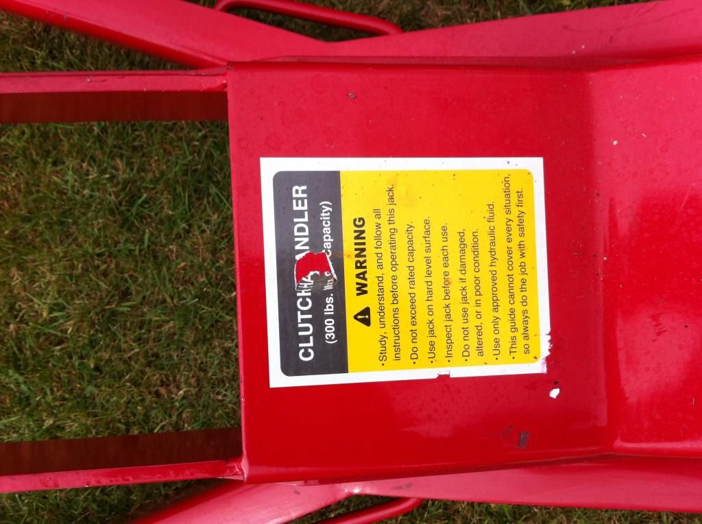 clutch handler jack tool for heavy clutches Retro Rides